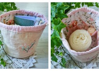 Wildflower Project-Bag Free Sewing Pattern