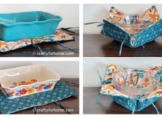 Convertible Bowl Cozy Hot Pad Free Sewing Pattern