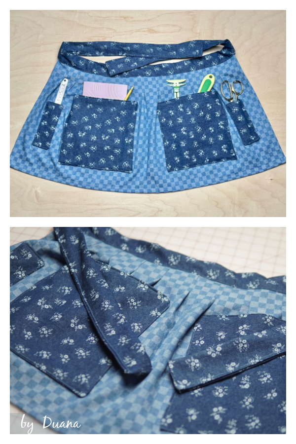 Craft Room Apron Free Sewing Pattern