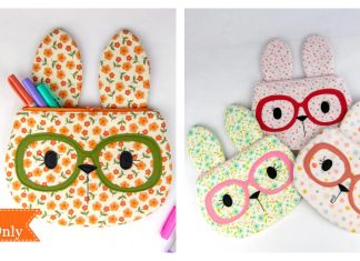 Bunny Zippy Pouch Sewing Pattern