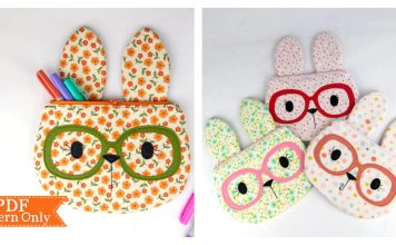 Bunny Zippy Pouch Sewing Pattern