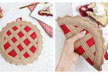 Cherry Pie Potholder Free Sewing Pattern
