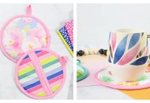 Easy Oven Mitt and Pot Holder Free Sewing Pattern