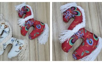 Fabric Dala Horse Free Sewing Pattern Fabric Dala Horse Free Sewing Pattern