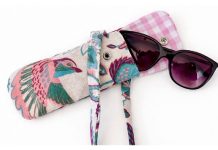 DIY Sunglasses Case Free Sewing Pattern