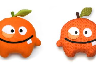 Orange Plush Free Sewing Pattern Orange Plush Free Sewing Pattern