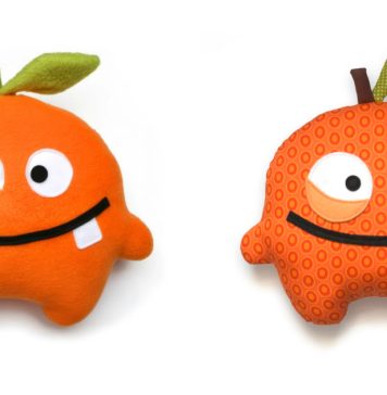 Orange Plush Free Sewing Pattern Orange Plush Free Sewing Pattern